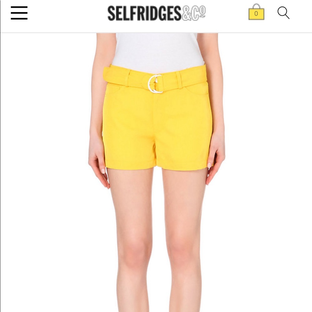 Sandro Twill Woven Shorts